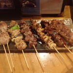 あぶりや食堂 - 串焼き盛り合わせ（6本）