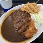 かつや - 漬物オンザカツカレー