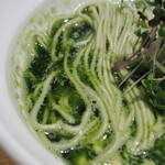 NIBOSHI MANIA - 麺と油の浮くスープ