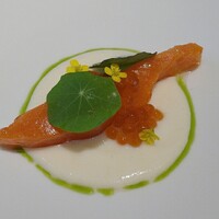 restaurant.m - 紅富士サーモン、ル・レクチェ