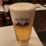 明石カンカン - 一杯目の生ビール♪