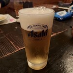 明石カンカン - 生ビール(二杯目)♪