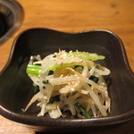 成吉思汗 ふじや - お通し