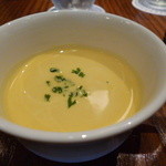 ドロップ　カフェ - 冷製の南瓜のスープ