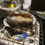 三代豊国 - 鮑踊り焼