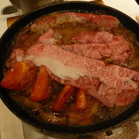 三田ばさら 本店 - 名物！トマトすき焼き