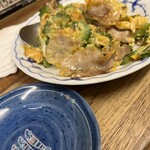 そば居酒屋吾妻奄 - ゴーヤチャンプル。