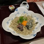 玄蕎麦 野中 - 黒豆納豆そば