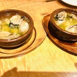 タイーム - 牡蠣のアヒージョ