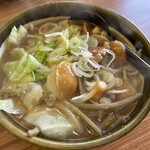 上州手打うどんつるつる - 季節限定　味噌なめこうどん