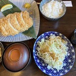 とんかつ 串揚げ 優膳 - カミさんの吟上ヒレカツ定食