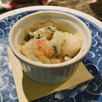 むくの実亭 - 帆立貝とカリフラワーのブルギニョン