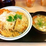Katsuya - 25周年末感謝祭４品全て￥605　かつ丼(松)＆豚汁(小)￥165