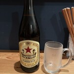Tsubaki Shokudou - 瓶ビール