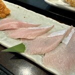 旬庵 - ブリしゃぶとブリ刺身定食(\1,800)