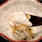 島津 - 河豚の白子の小丼