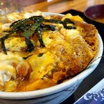 Ajidokoro Hamamasu - かつ丼(￥750)。つゆだく、だけどボリュームあるので良かw