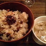 ブロシェット ボン ボン シン - これヤバイよ！深夜の松茸ご飯　くぁ～ウマいよ～！