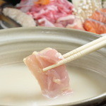 Uma nari - 鶏白鍋スープ鍋鶏肉