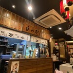 にぎわい酒場 居酒屋 万 - 店内厨房