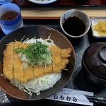 Oshokujidokoro Shimomura - 醤油カツ丼