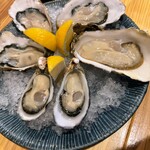 牡蠣と肉 天国札幌 - 牡蠣3種食べ比べ　二人前