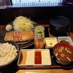 牛かつ なかい - 130g 牛カツ御膳