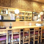 中華MARUTAKA - カウンター席