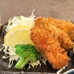牡蠣と魚醤の店 いしり亭 - 能登かきフライ定食のかきフライ