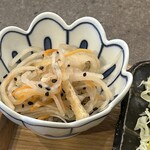 牡蠣と魚醤の店 いしり亭 - 能登かきフライ定食の小鉢