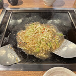 月島もんじゃだしや - 自分で焼けば-¥100