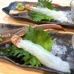 虹鱗 - 蟹の刺身