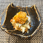 虹鱗 - 蟹チラシうにのせあん肝ごはん