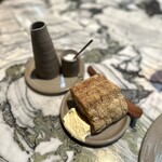 Brut 172 by Hans van Wolde - ⑭ノイブールビール酵母のパン 村のバター ブルータオリーブオイル