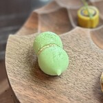 Ma langue sourit - ③きゅうりのメレンゲマカロン