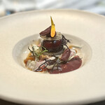 Brut 172 by Hans van Wolde - ⑱A5ランク和牛 カラマタオリーブ 若いフェンネルとマスタード