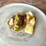 Ma langue sourit - ⑪石ヒラメ、根セロリとラベージ