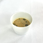 L'Eau Vive - ③根セロリとコンテチーズのクリームスープ