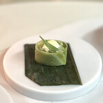Brut 172 by Hans van Wolde - ⑦緑の大根　人参とシソ　ベラ・オリーブオイル あおさ海苔
