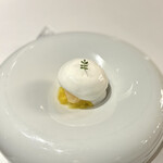 Le K - ⑭バナナ、パイナップルのコンフィ、シトラスの泡