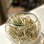 Le K - ⑤自家菜園のほうれん草ガスパチョ