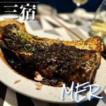 MER - ＊マグロのカマの香草パン粉焼き
　〜バルサミコバターソース〜