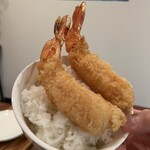 BISTRO食堂BAR ゆみこ - 大っきいエビフライランチ