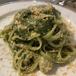 TAVERNA BARBONE - 広島産牡蠣と黒キャベツのリングイネ