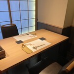 Shibuya Fugu Tatsu - 完全個室なので静かにゆったりとお鍋を楽しむことができました。