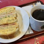 レンレンコーヒー - ミックスサンドセット