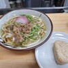 東筑軒 - 「かしわうどん」「かしわおにぎり」