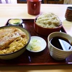 林屋 - ミニカツ丼セット　800円