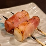 Sumibi Yakitori Otonari - 餅ベーコン