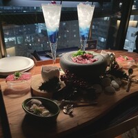 渋谷 Blue bird - 前菜のお肉3種盛り